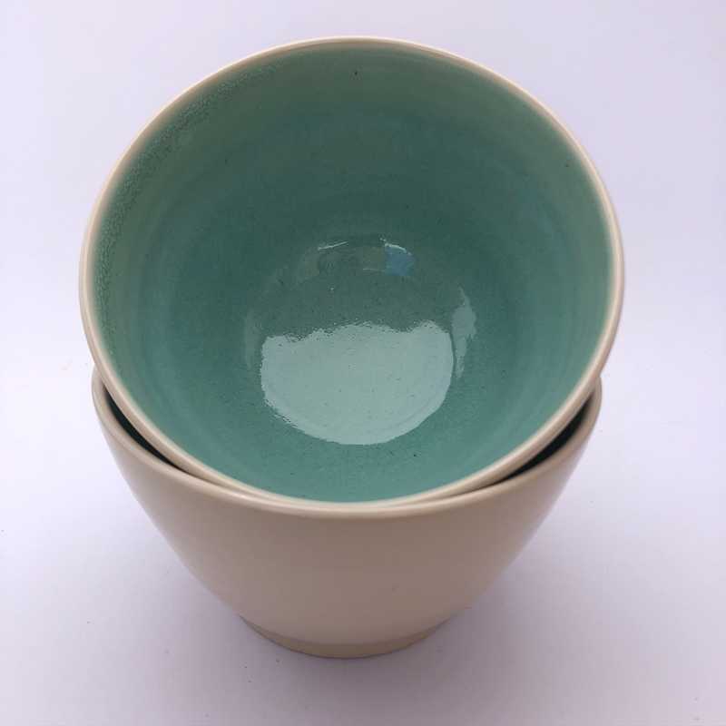 Teal Bowls by Jackie Dee - Craft Shop Bantry