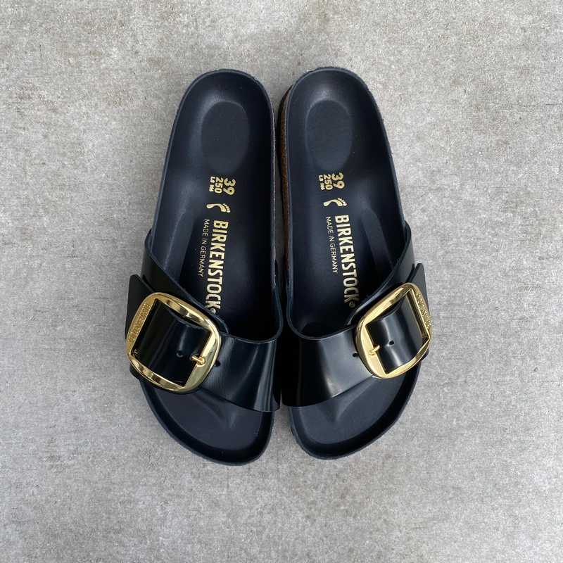 Birkenstock Sandals Birkenstock Lackleder Pearl Big Buckle Madrid