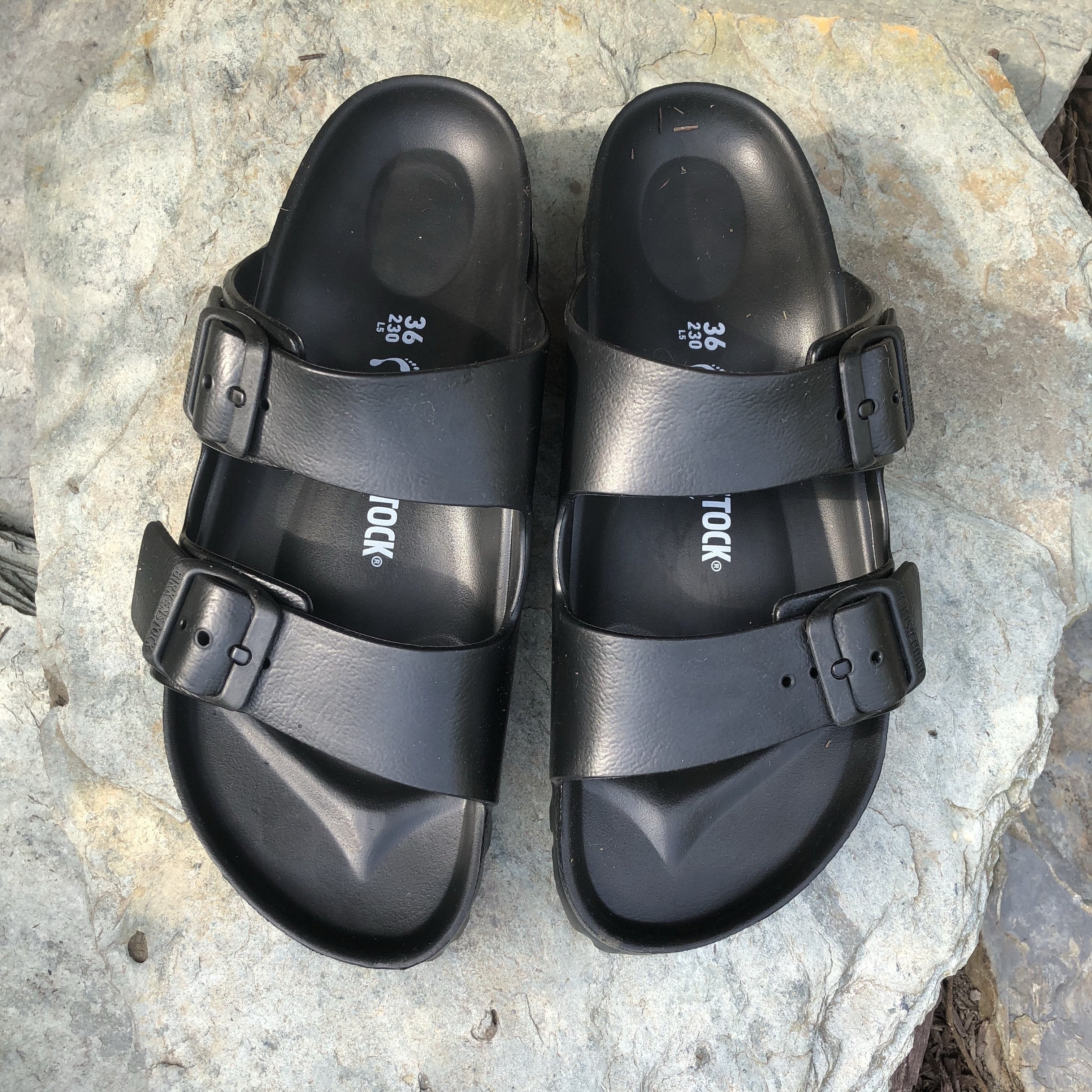 Birkenstock Arizona Eva - Black | Faherty Brand