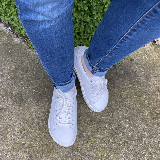 BIRKENSTOCK Bend Low White Leather