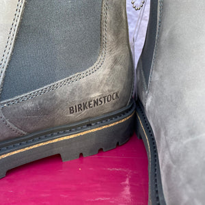 BIRKENSTOCK Stalon Graphite Nubuck Leather