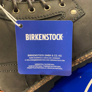 BIRKENSTOCK Bryson Shearling Graphite Nubuck Leather