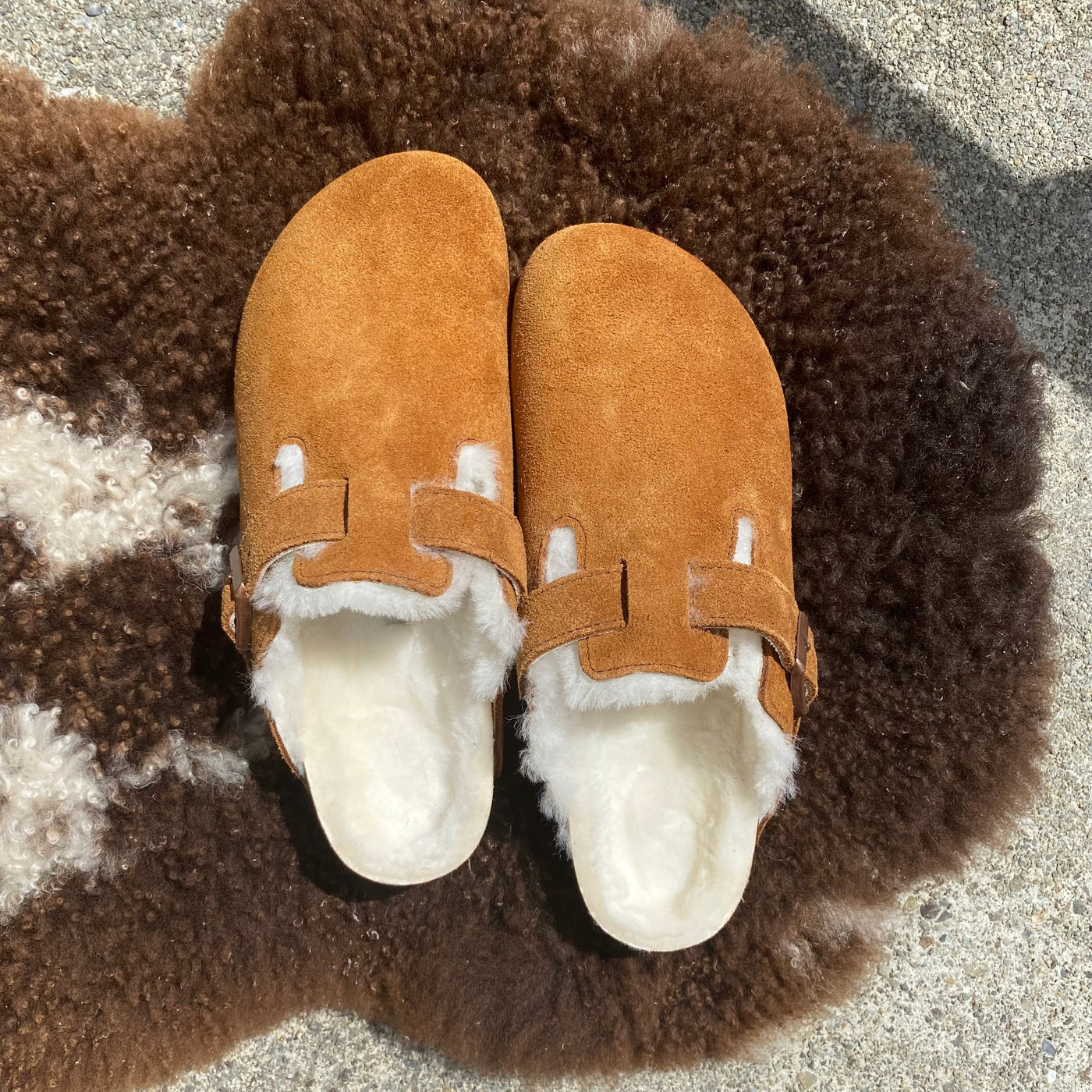 BIRKENSTOCK Boston Shearling Mink Suede Leather – Craft Shop Bantry